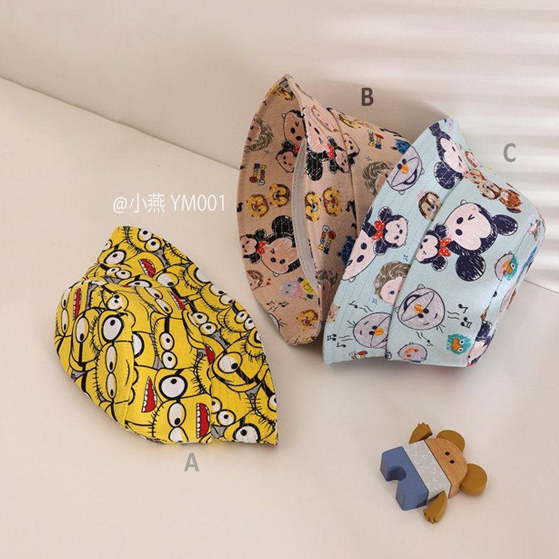 YM001-M. minion vàng/ mickey hồng/ mickey xanh(2-7y)