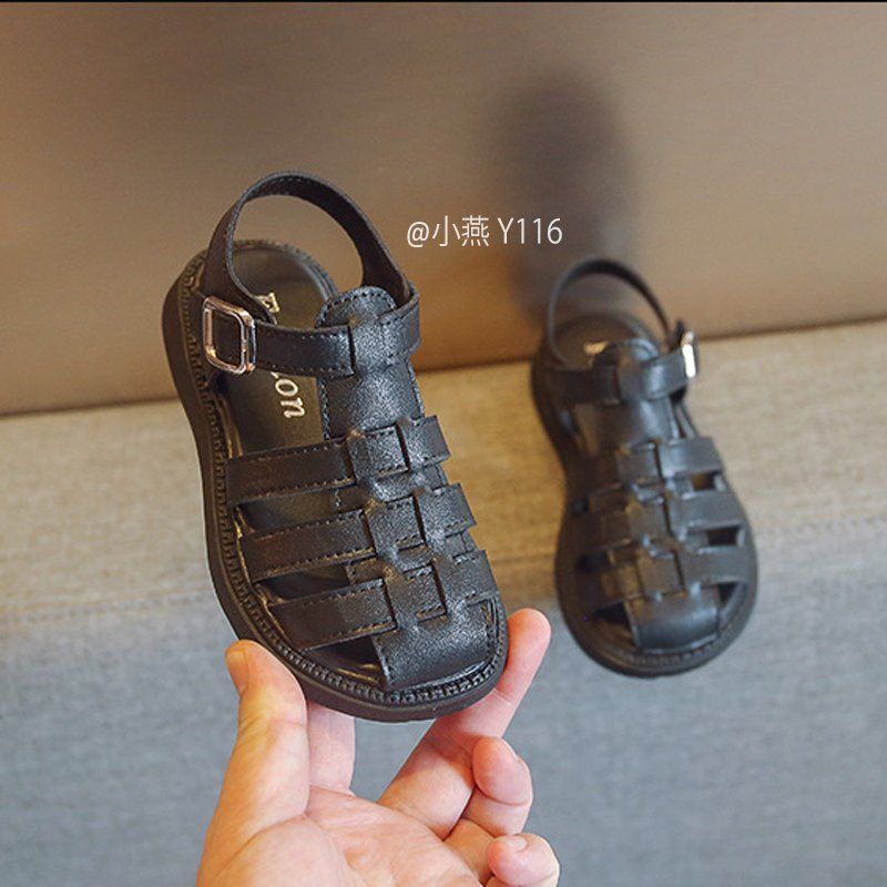 YG116-Sandal Rọ Đen