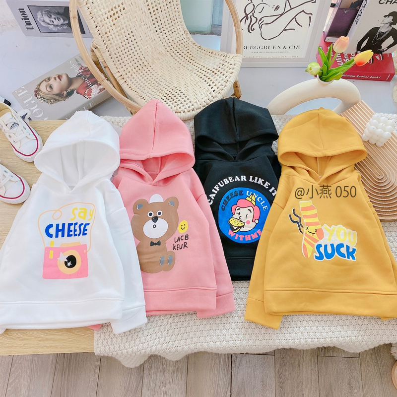 A053-A.nỉ hoodie trắng/hồng/đen/vàng