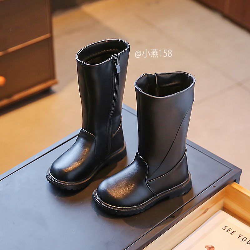 G158-Boot da đen cao cổ