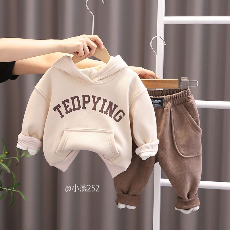 S252-S. nỉ hoodie be Tedpying