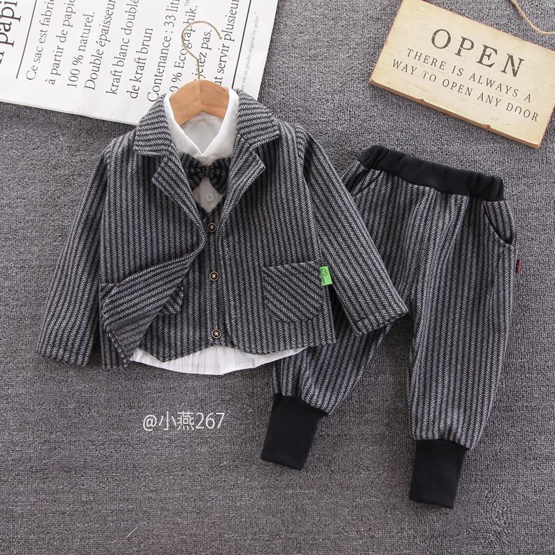 S267-S.vest 3CT sọc xám đen