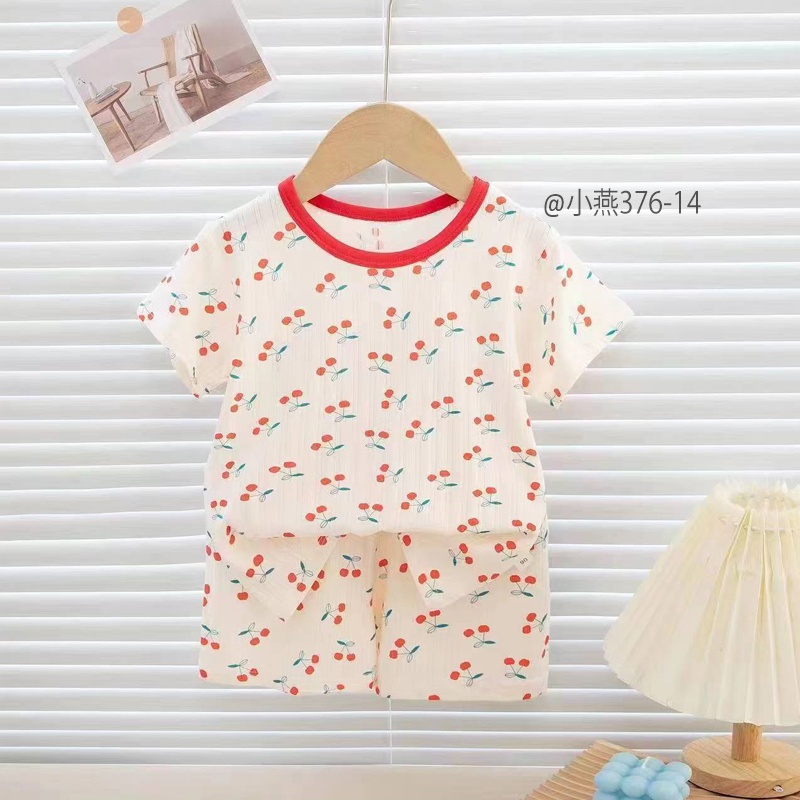 S376-Bộ cotton bé trai gái