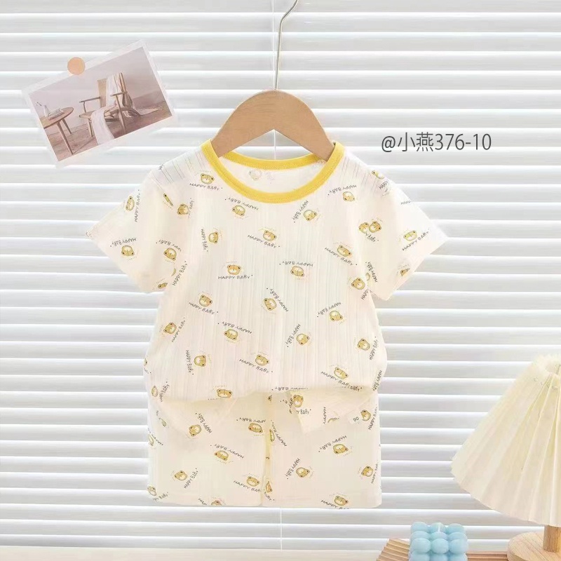 S376-Bộ cotton bé trai gái