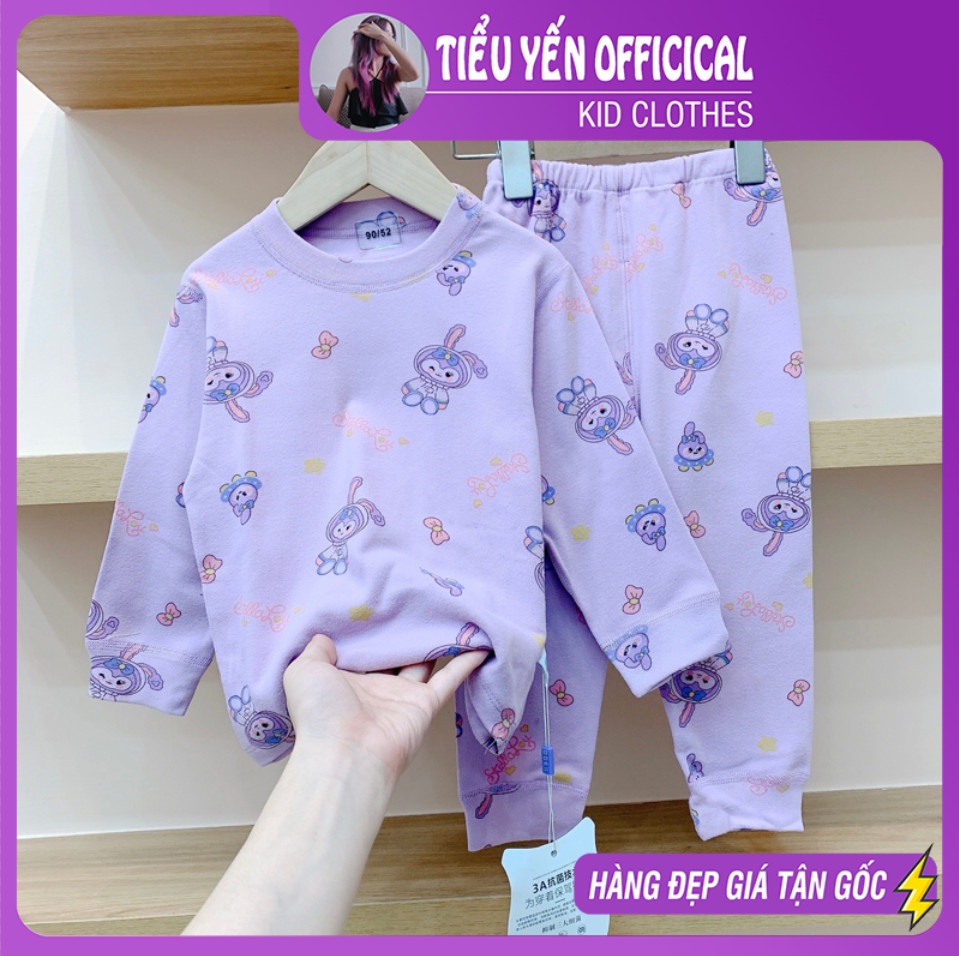 S869-Đồ bộ mặc nhà bé gái, bé trai, chất vải cotton xuất hàn loại 1 Tiểu Yến KID