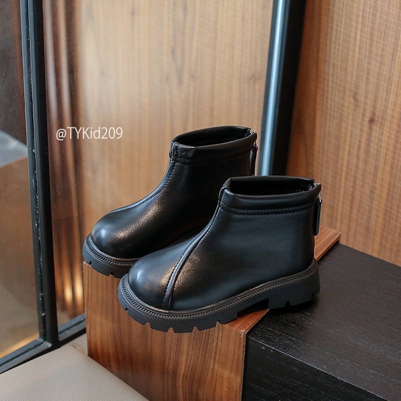 G209-Boot da cổ ngắn bé trai bé gái, mix đồ cực chất size 23-36 Tiểu Yến KID