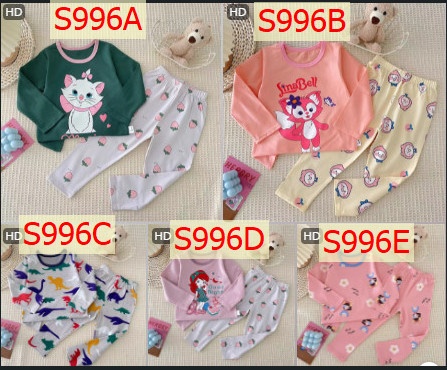 S996-Bộ cotton xuất Hàn cho bé, vải cotton mềm co giãn 4 chiều Tiểu Yến KID