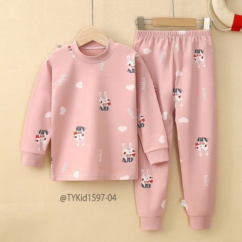 S1597-Đồ bộ mặc nhà size đại 100-150 cho bé, cotton mềm co giãn Tiểu Yến KID