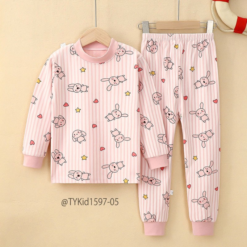 S1597-Đồ bộ mặc nhà size đại 100-150 cho bé, cotton mềm co giãn Tiểu Yến KID