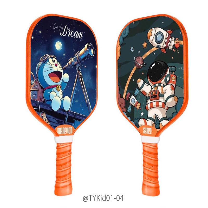 Z01-Vợt Pickle Ball trẻ em nhiều hình hoạt hình dễ thương Tiểu Yến KID