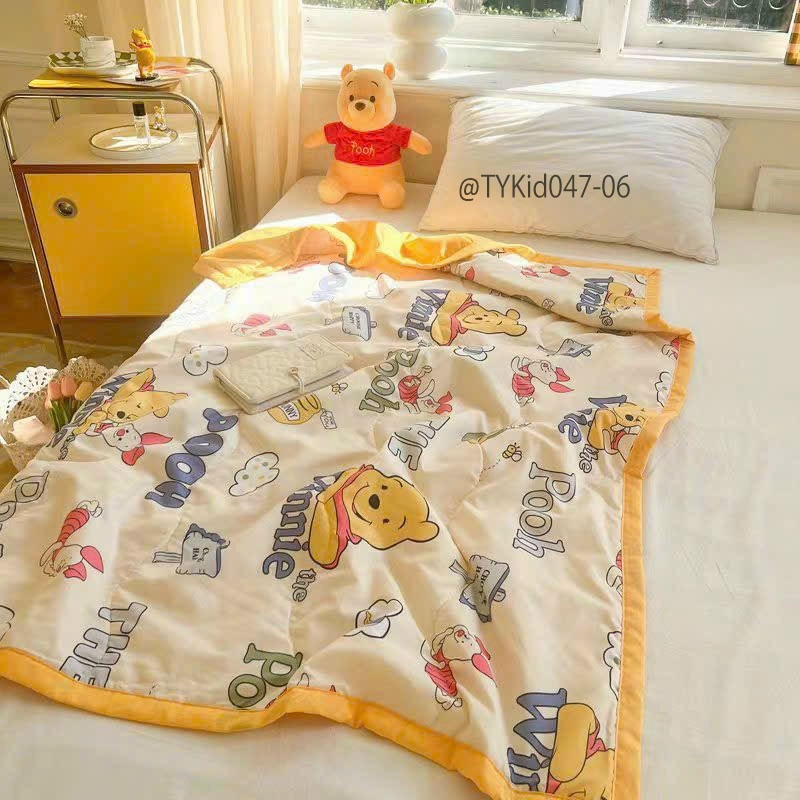 P047-Chăn cho bé trai bé gái, chăn mẫu giáo ngủ trưa, kích thước 110x150cm Tiểu Yến KID