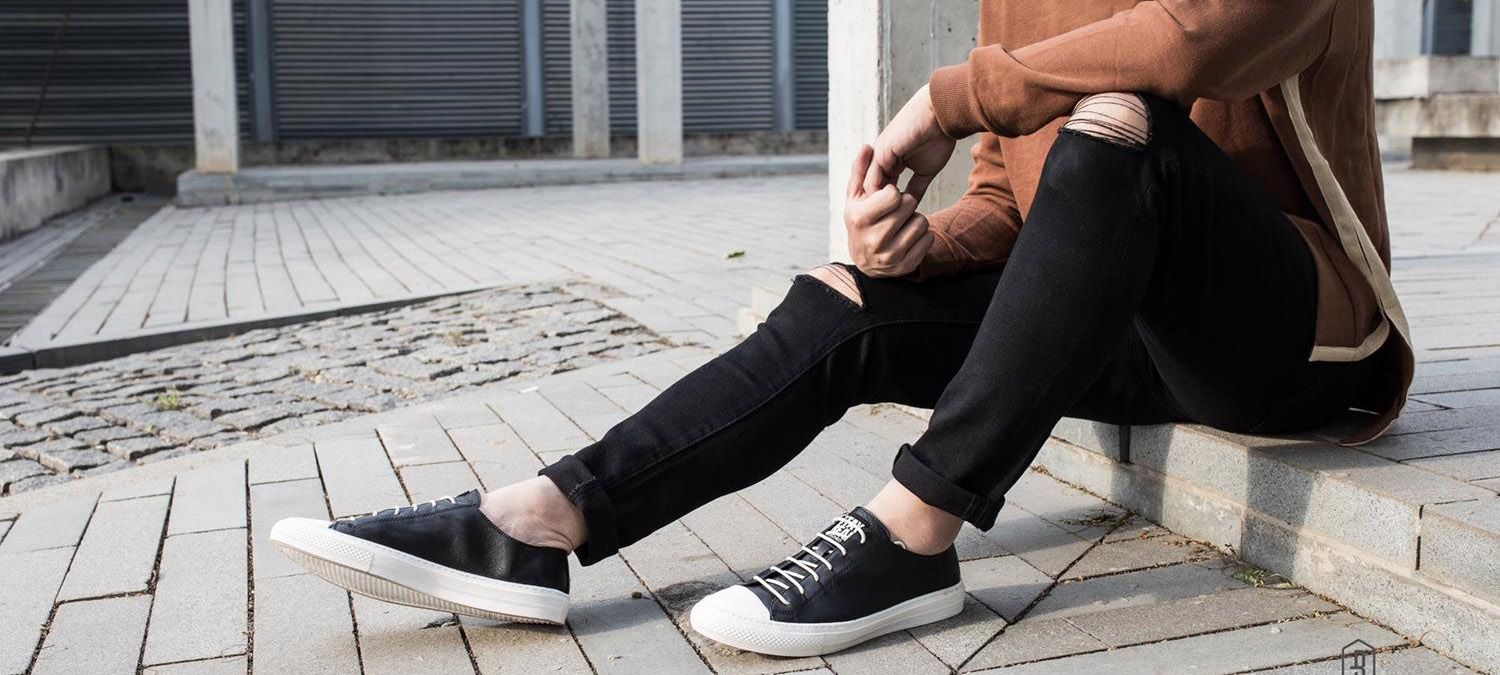 Mix đồ với giày sneaker đế cao theo cách đặc biệt 2018