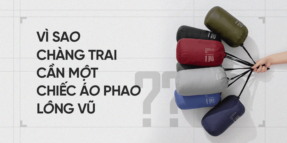 Vì sao chàng trai cần chiếc áo phao lông vũ trong tủ của mình