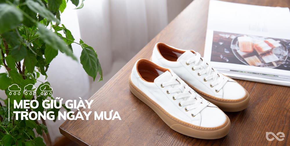 MẸO GIỮ GIÀY TRONG NHỮNG NGÀY MƯA