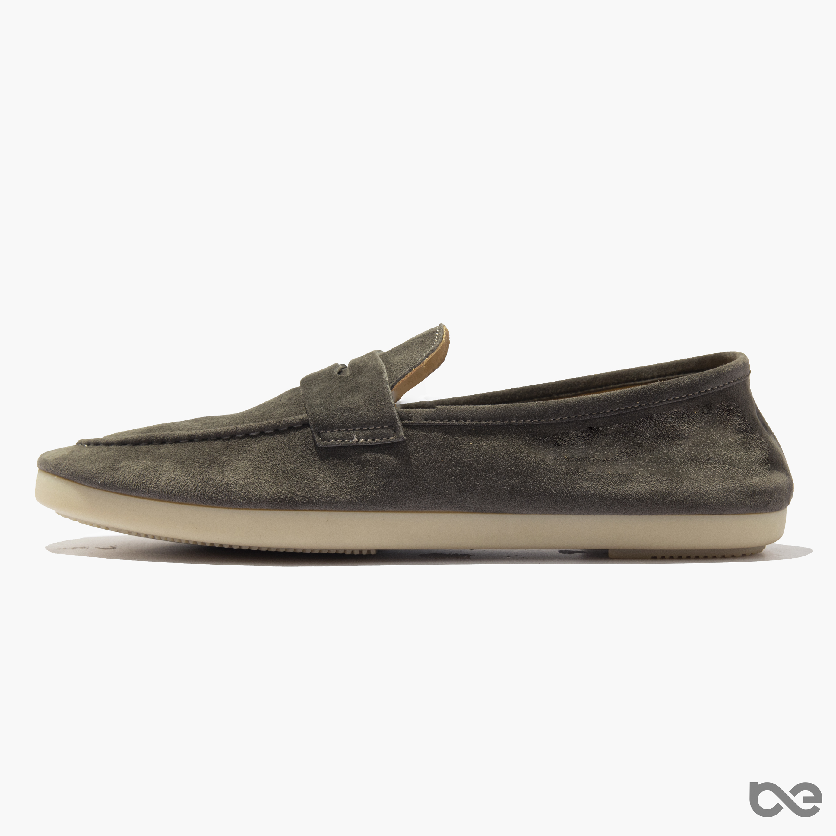 Tanzo Slip-On | Xám da lộn