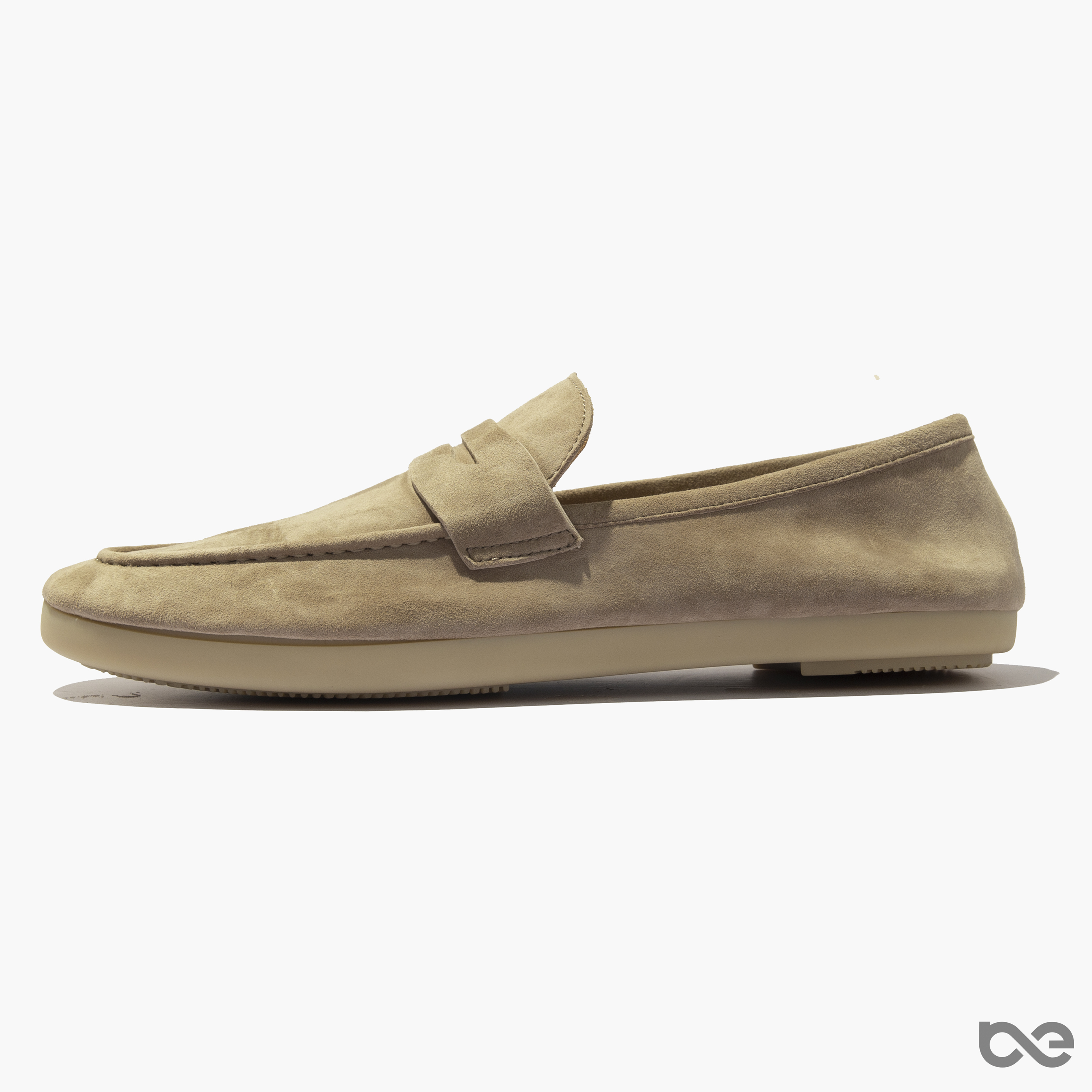 Tanzo Slip-On | Nâu da lộn