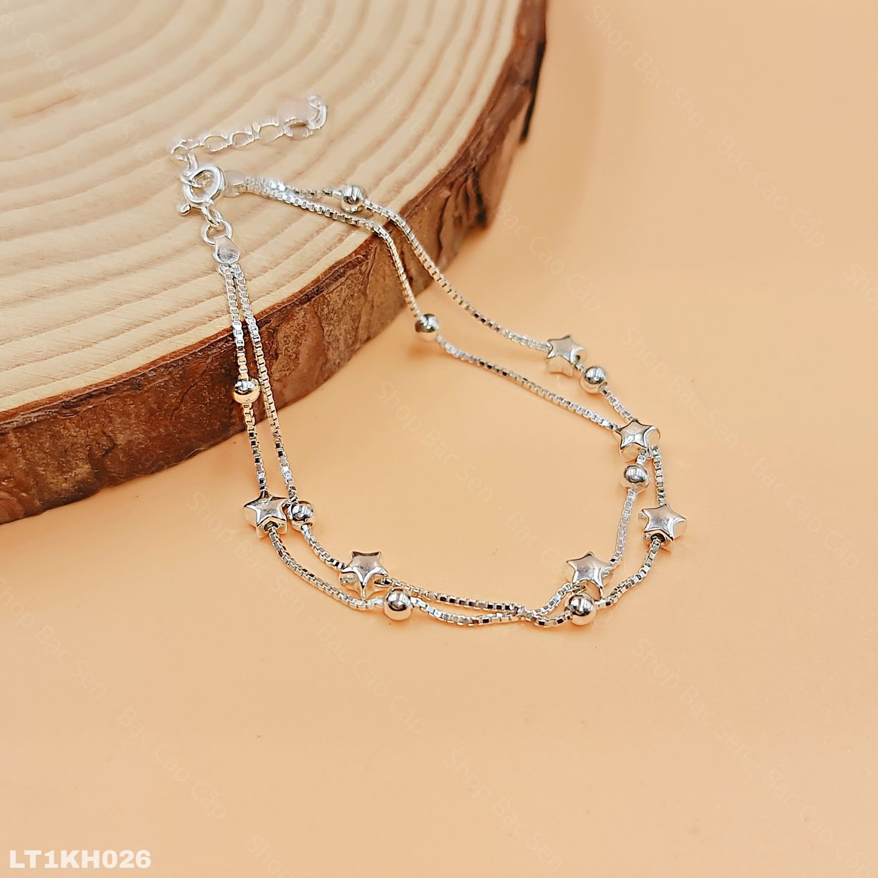 Lắc Tay Bạc Hình Sao - SKH LT248