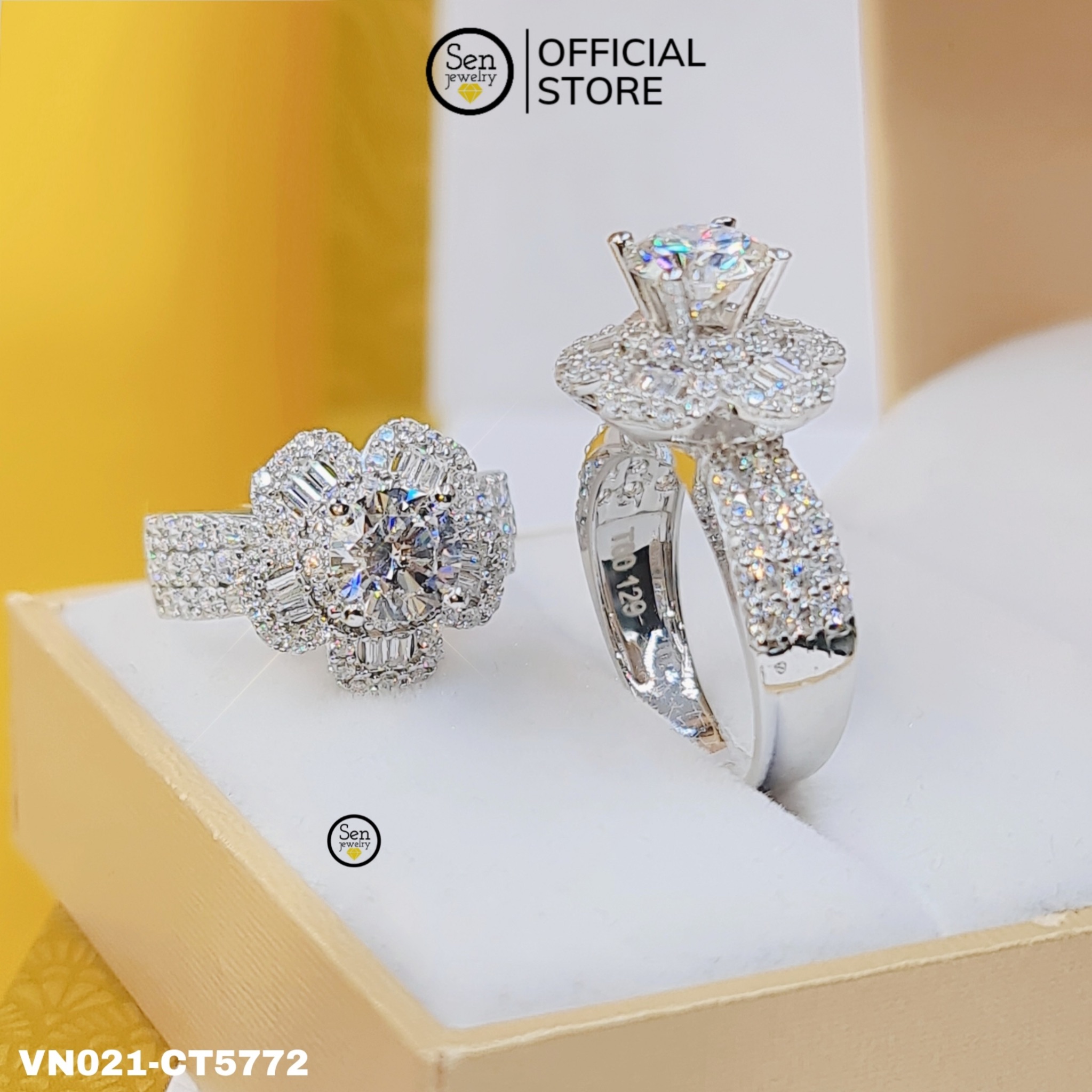 VỎ NHẪN HOA 5 CÁNH CHỦ 7LI2