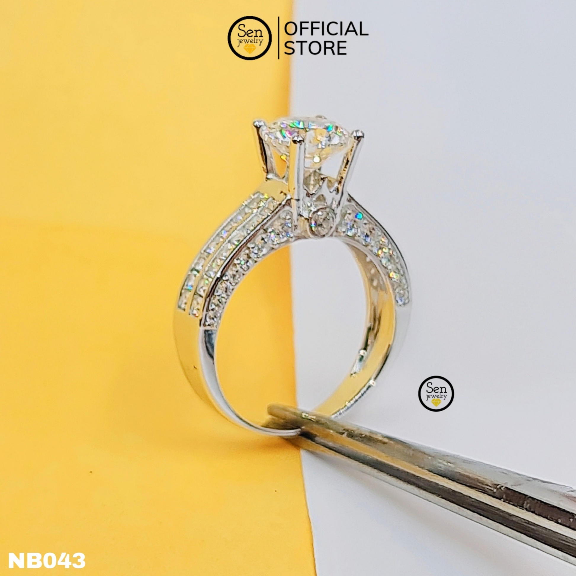 NHẪN 2 VIỀN TẤM CHỦ 7LI2