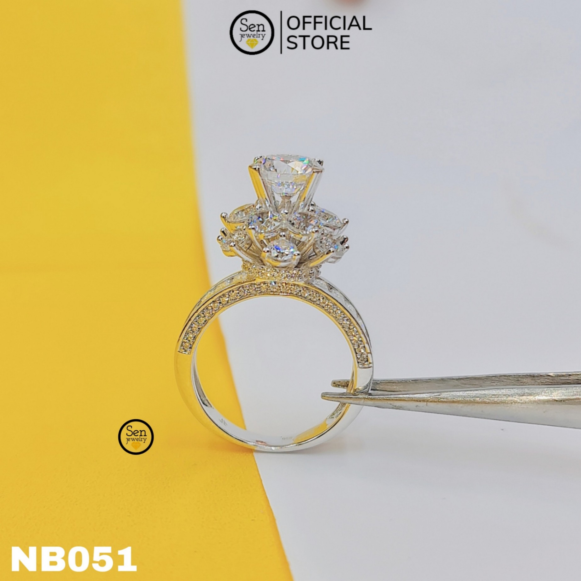 NHẪN NỮ HOÀNG ĐAI BARGET CHỦ 8LI