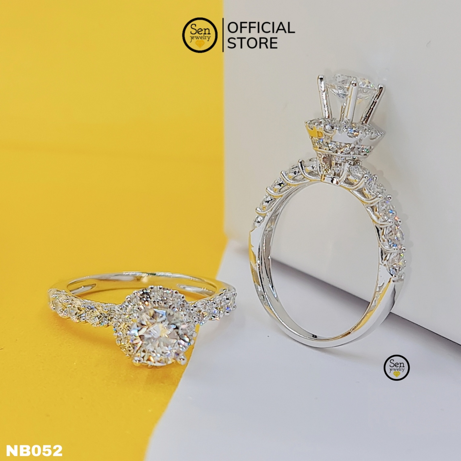 NHẪN TRÒN VIỀN TẤM CHỦ 6LI
