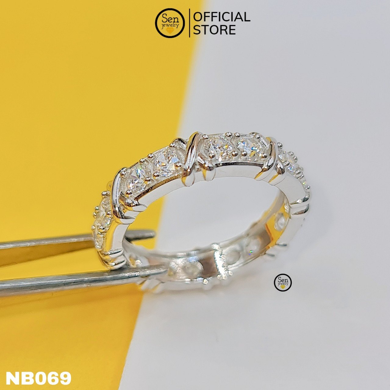 NHẪN X PHỐI TẤM