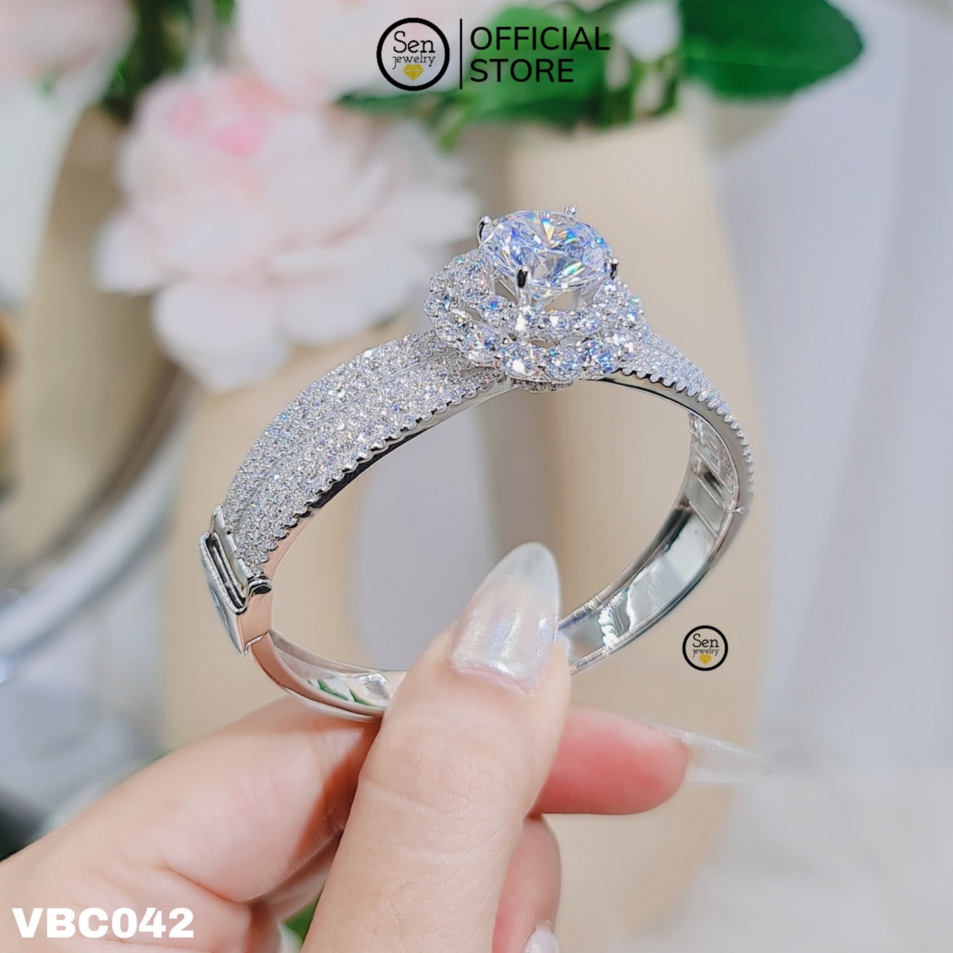 VÒNG TAY ĐAI 2 HÀNG TRÒN CHỦ HƠN 10LI