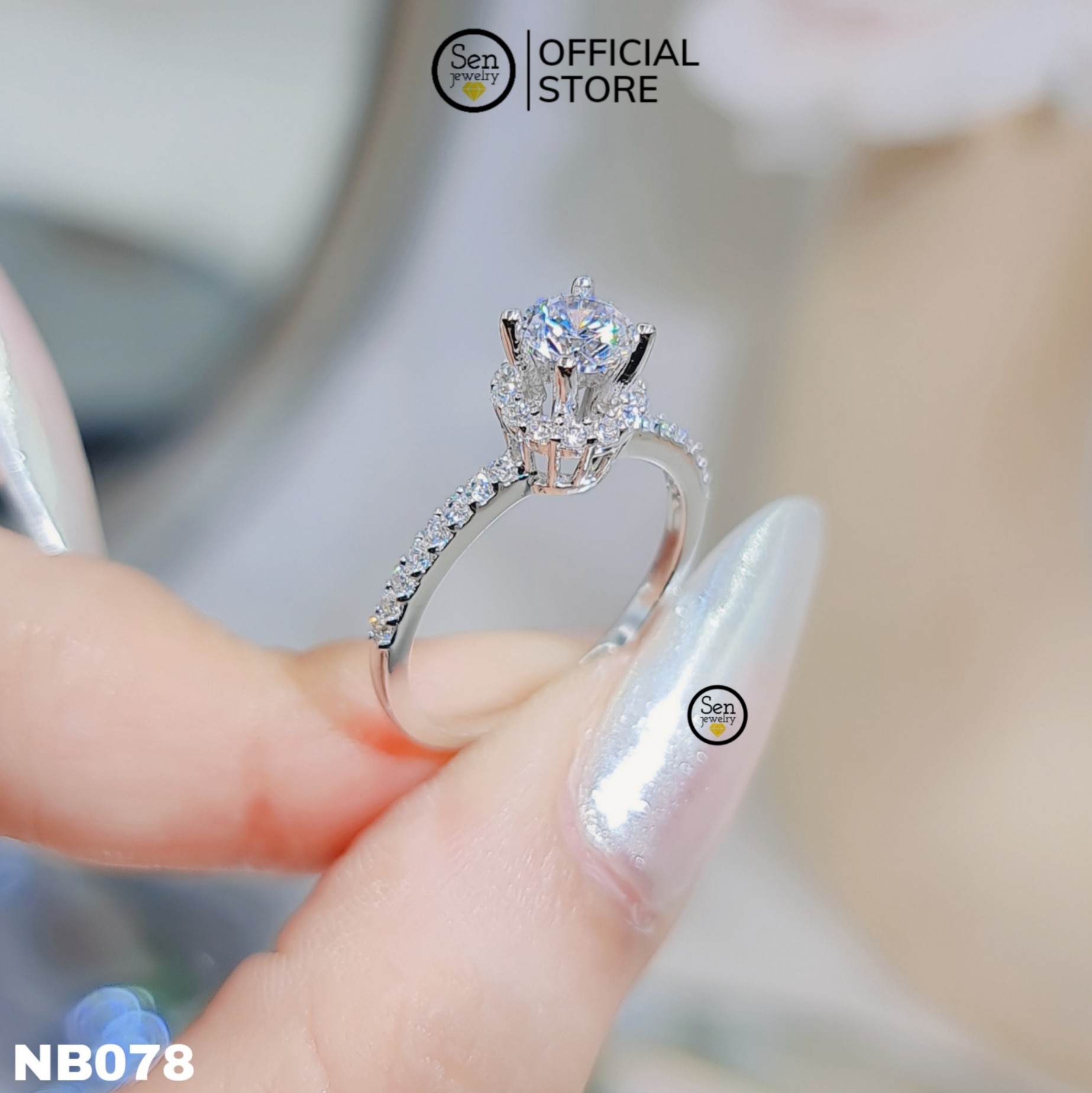 NHẪN ĐAI TẤM CHỦ 5LI