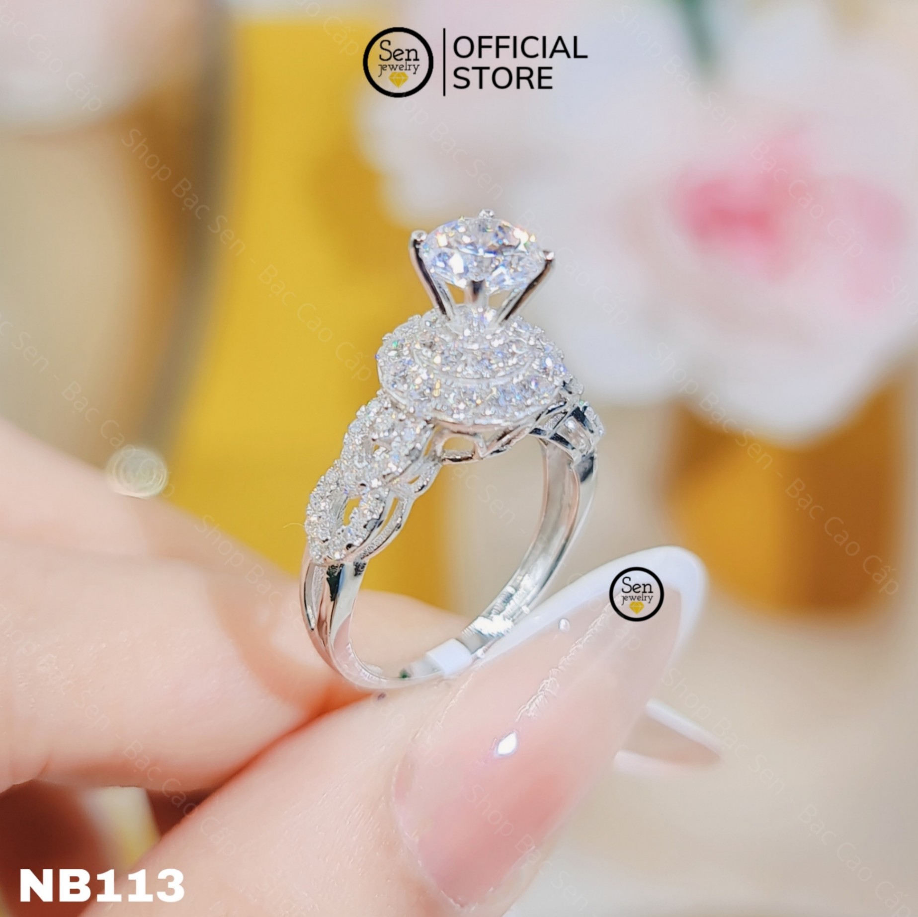 NHẪN TẤM XOẮN CHỦ 6LI