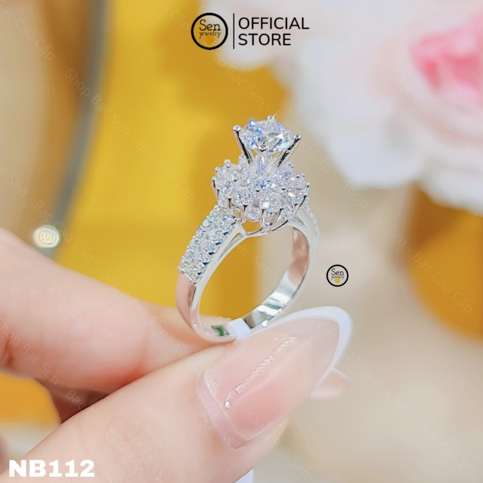 NHẪN 4 CHẤU CAO CHỦ 6LI