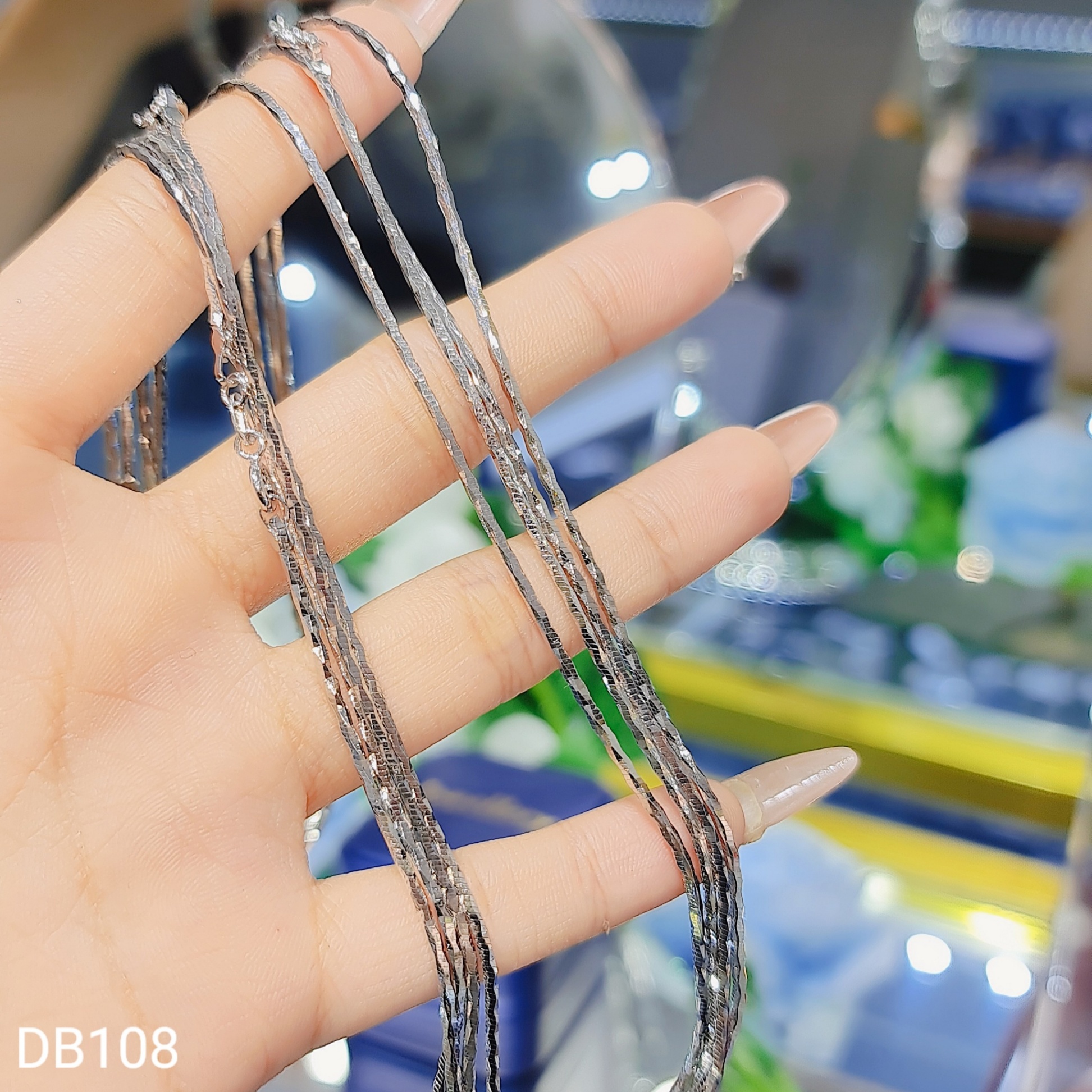 DÂY CHUYỀN MÌ LẤP LÁNH 5 TẤc