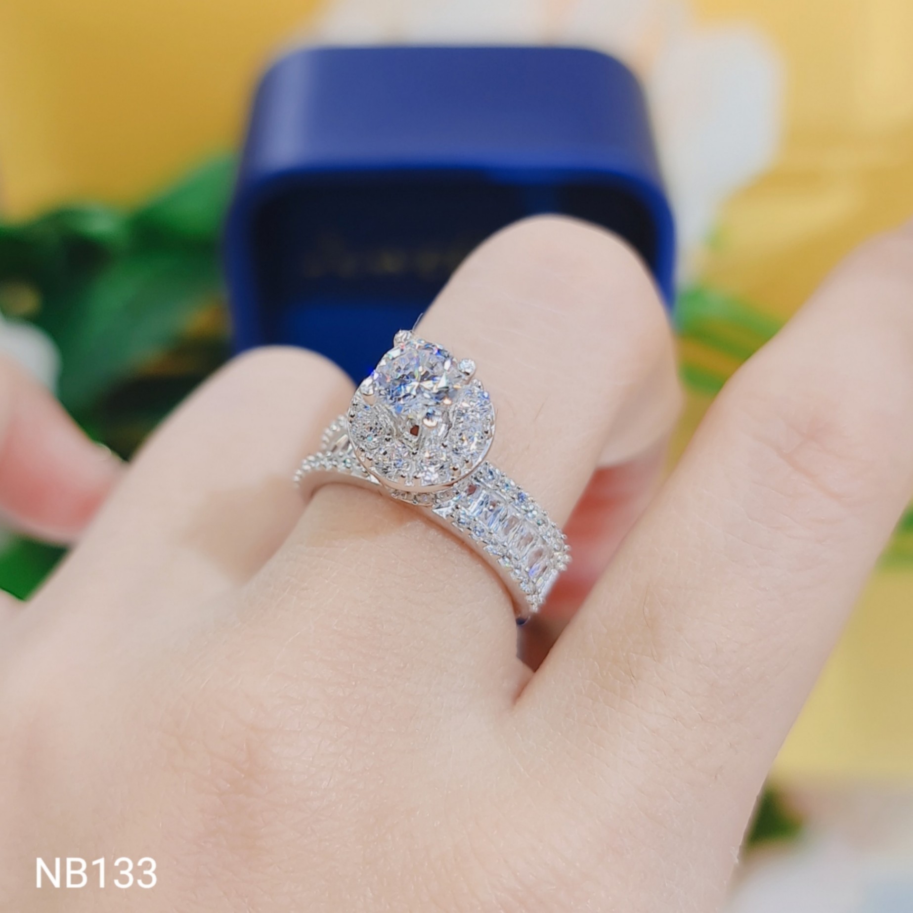NHẪN VIỀN BARGET CHỦ 6LI
