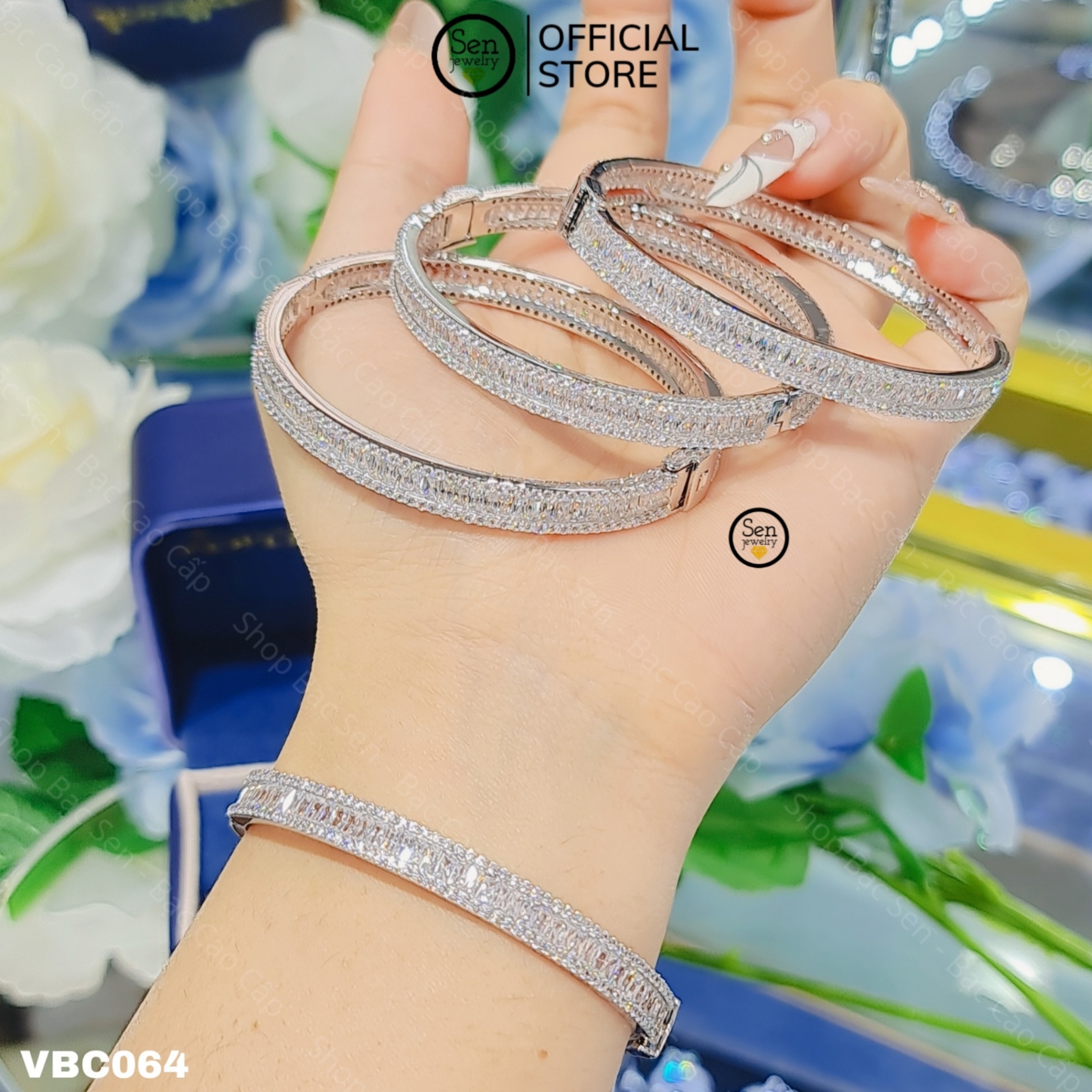 VÒNG TAY BARGET VIỀN TẤM