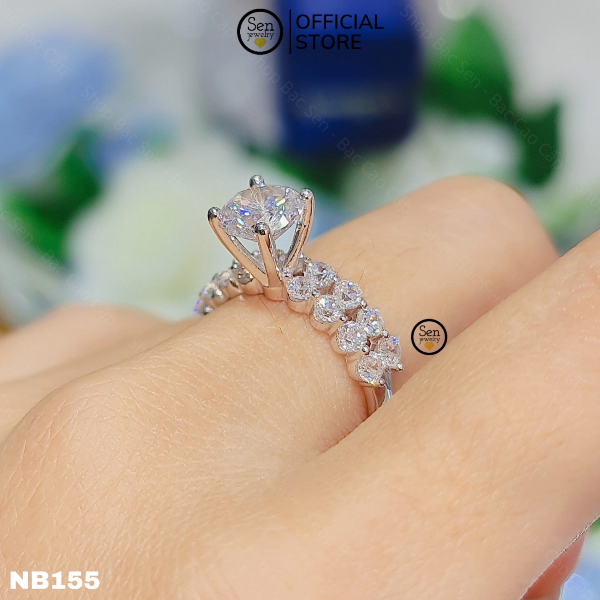 NHẪN 2 ĐƯỜNG XOÀN CHỦ 7LI