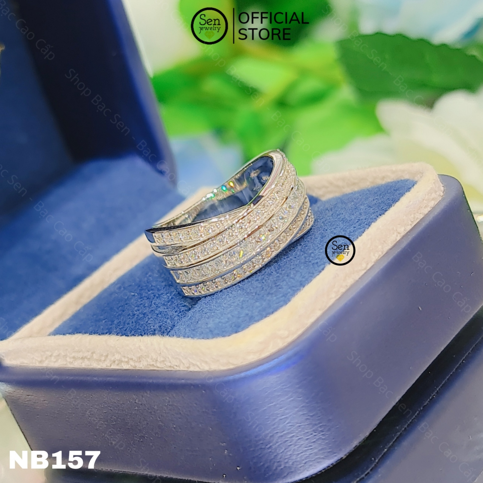 NHẪN BARGET CHÉO
