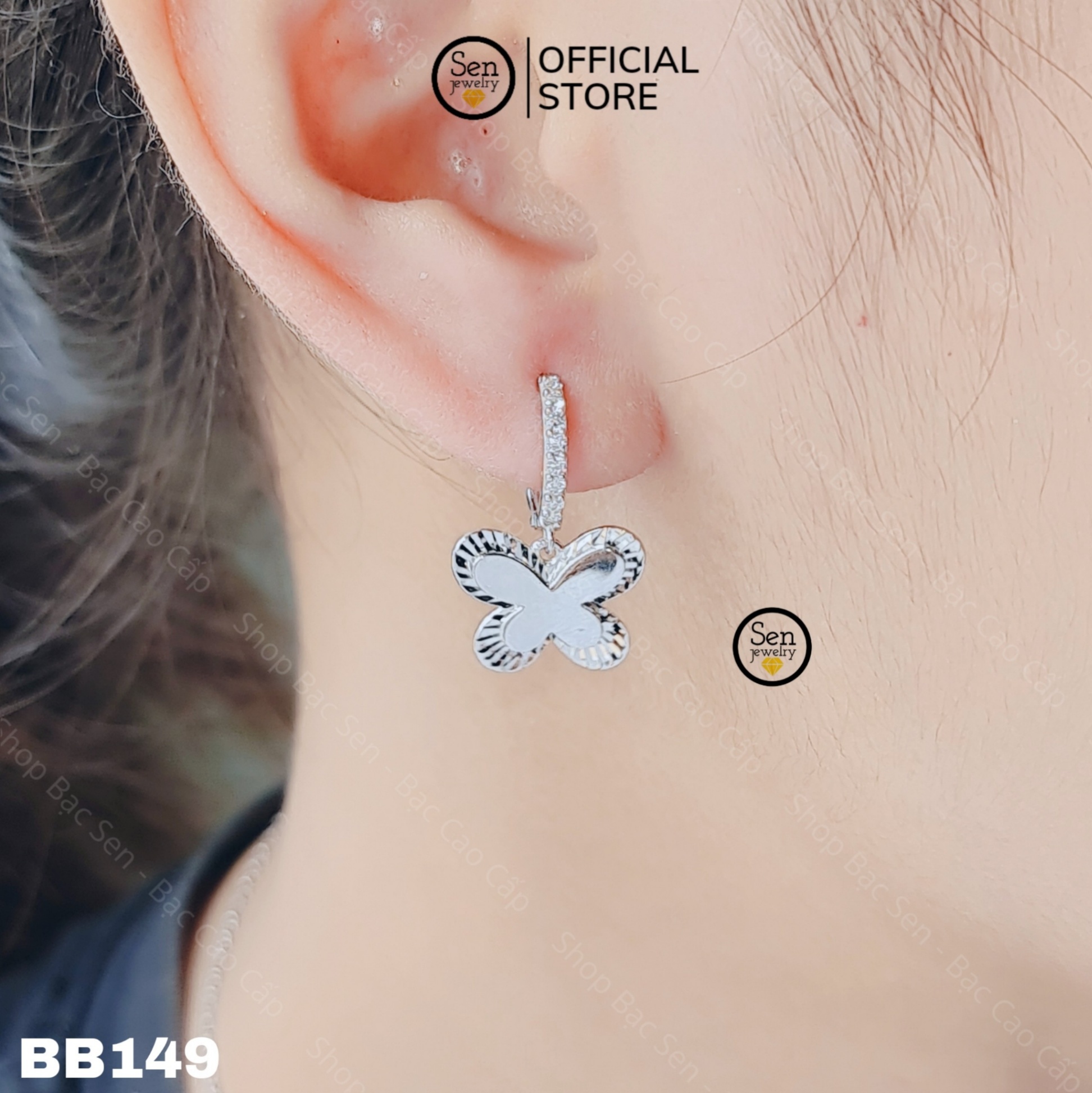 BÔNG TAI BƯỚM CAO CẤP