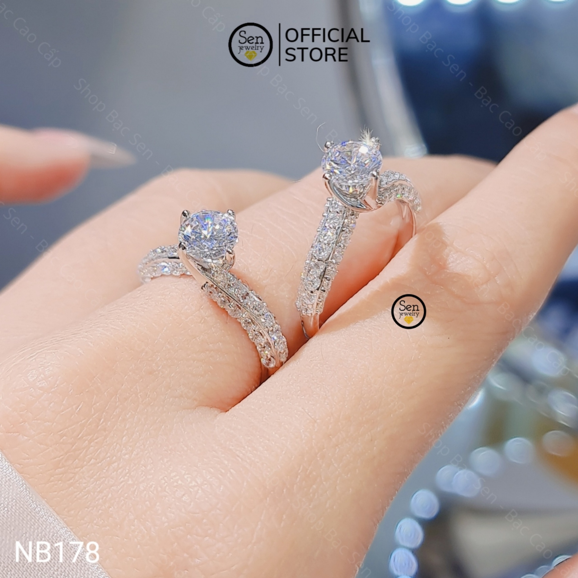 NHẪN 4 CHẤU LÙA CHỦ 6LI