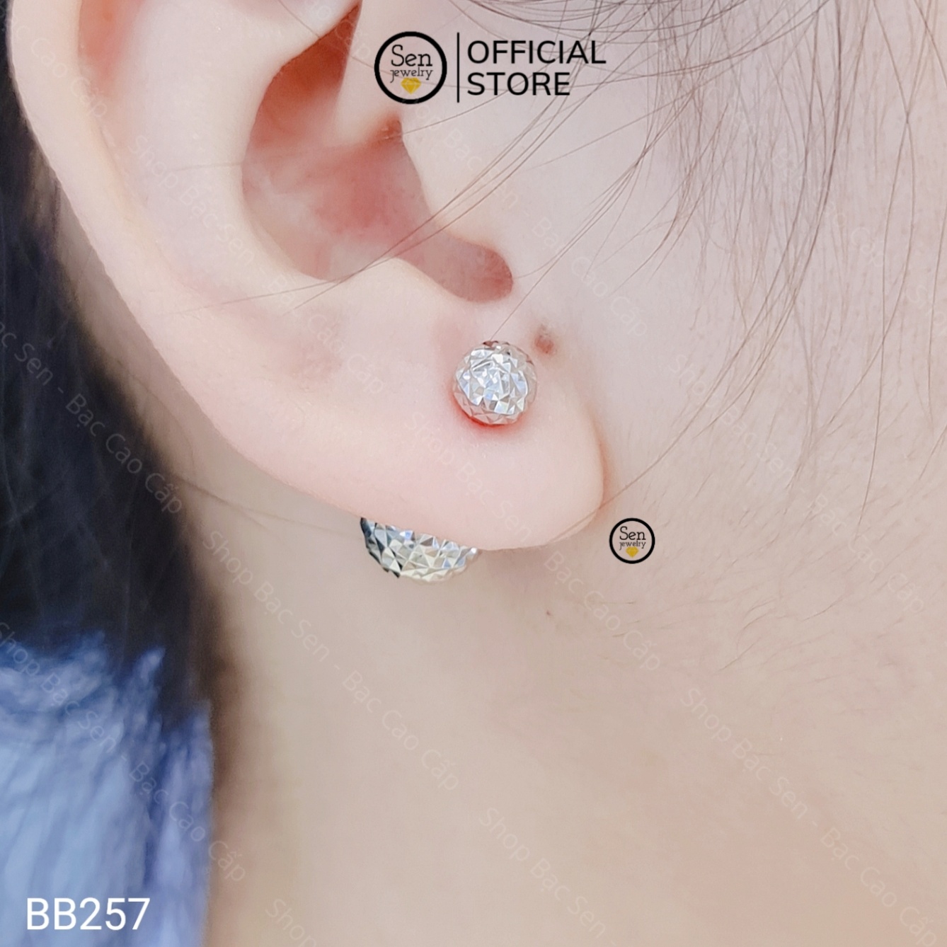 BÔNG TAI BI 2 HỘT 5LI4