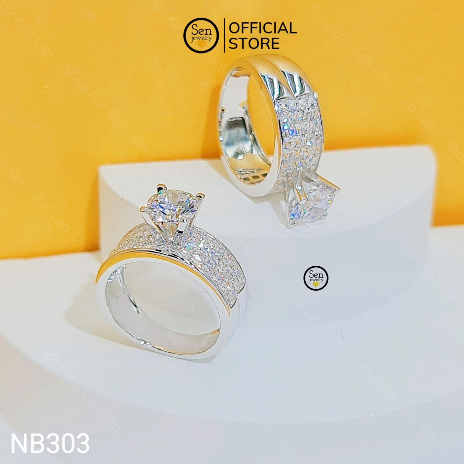 NHẪN CHỦ 6LI5 ĐAI LÙA EMERALD