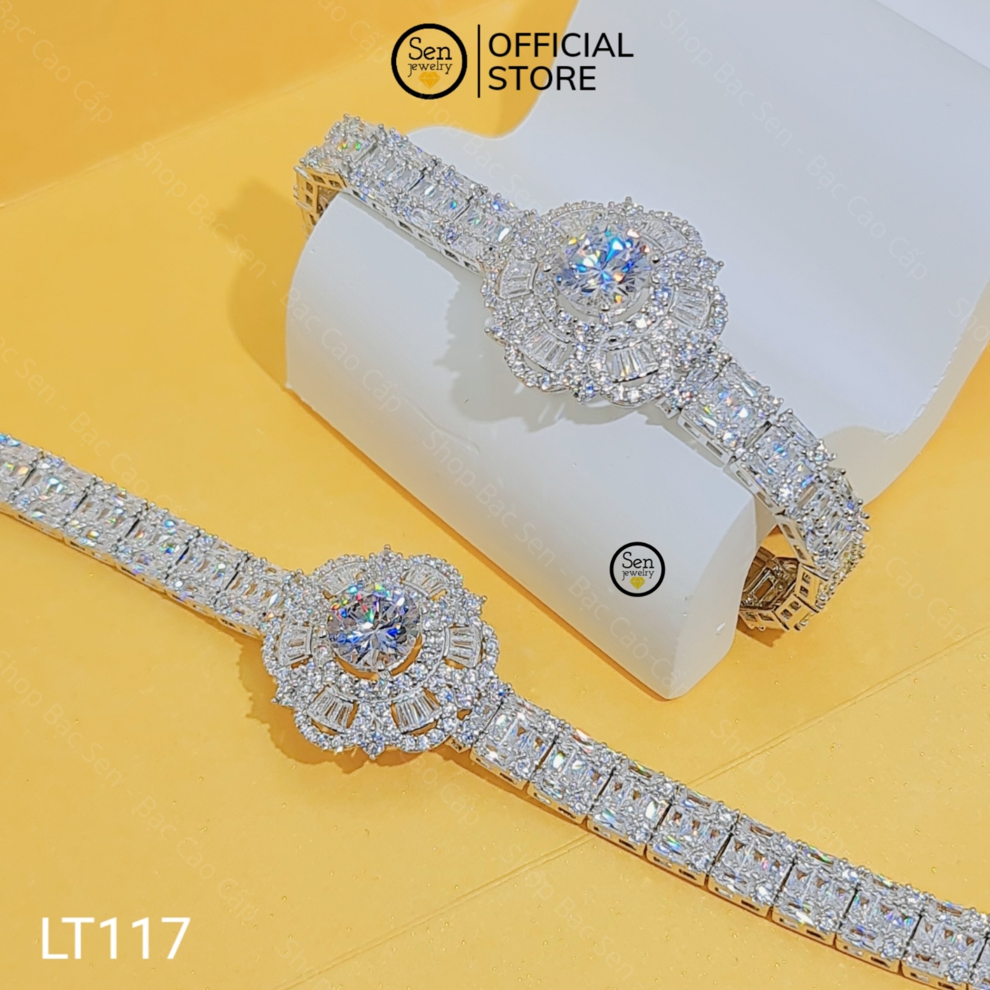 LẮC TAY HOA CHỦ 10LI PHỐI BARGET