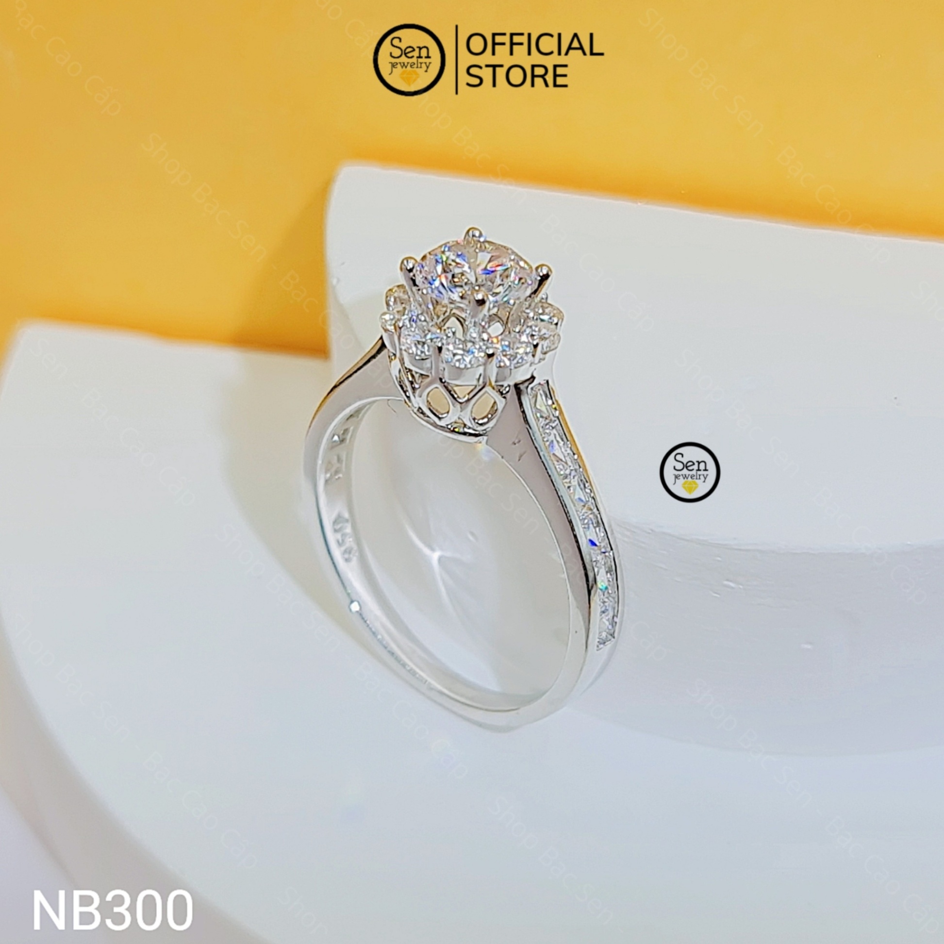 NHẪN HOA CHỦ 5LI5 ĐAI BARGET