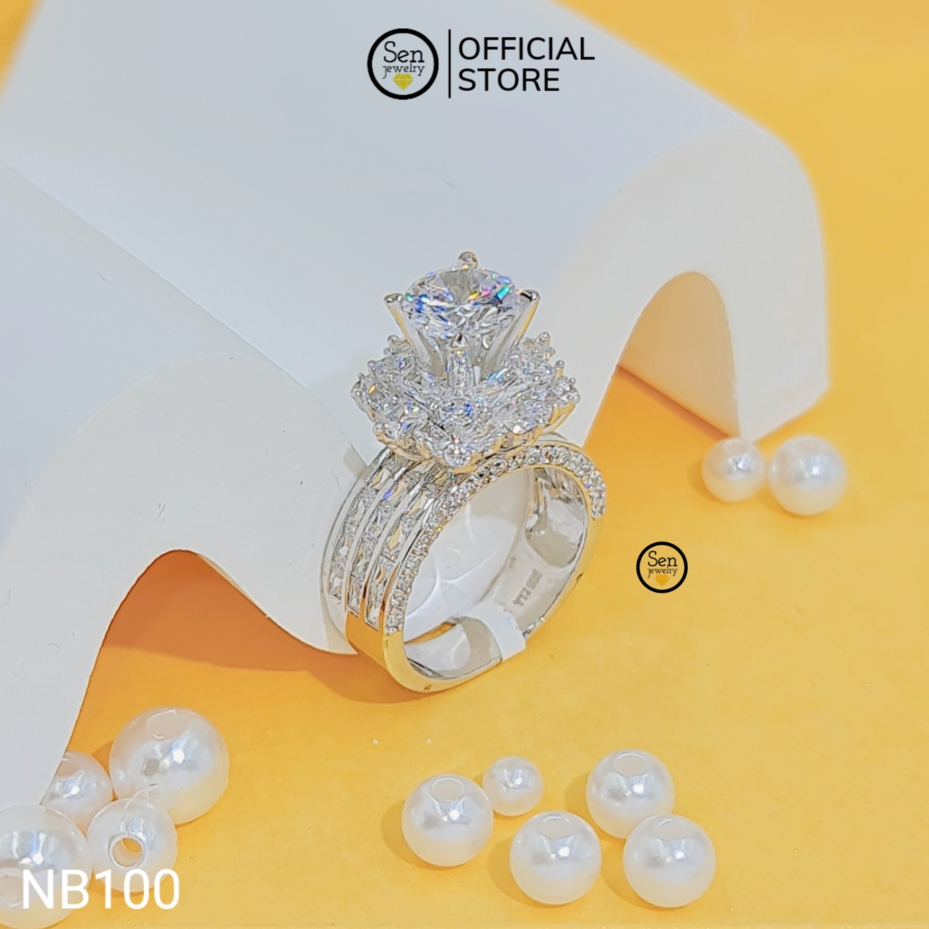 NHẪN VUÔNG CAO CẤP CHỦ 7LI5