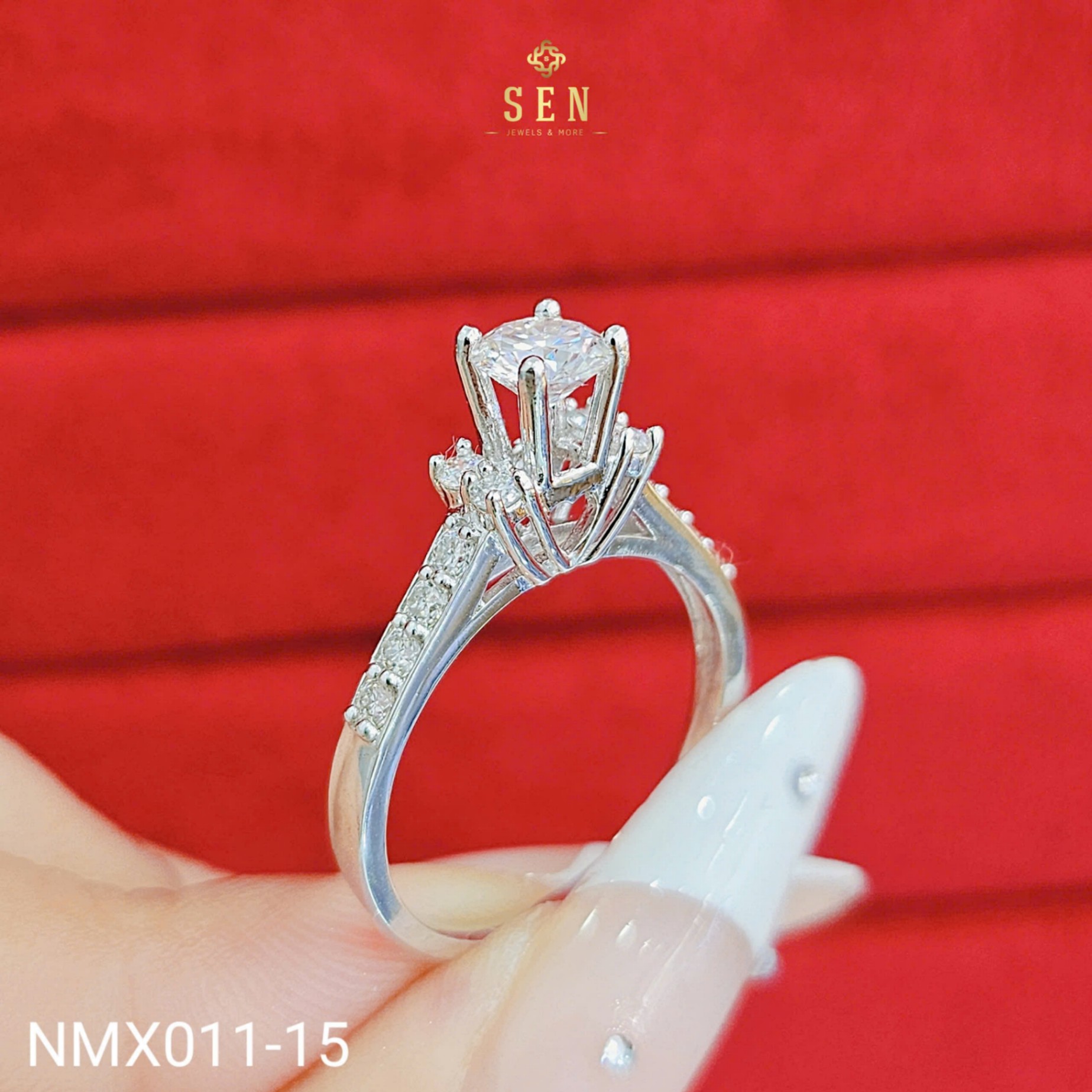 NHẪN MOIS CHỦ 5LI4 NMX011-15