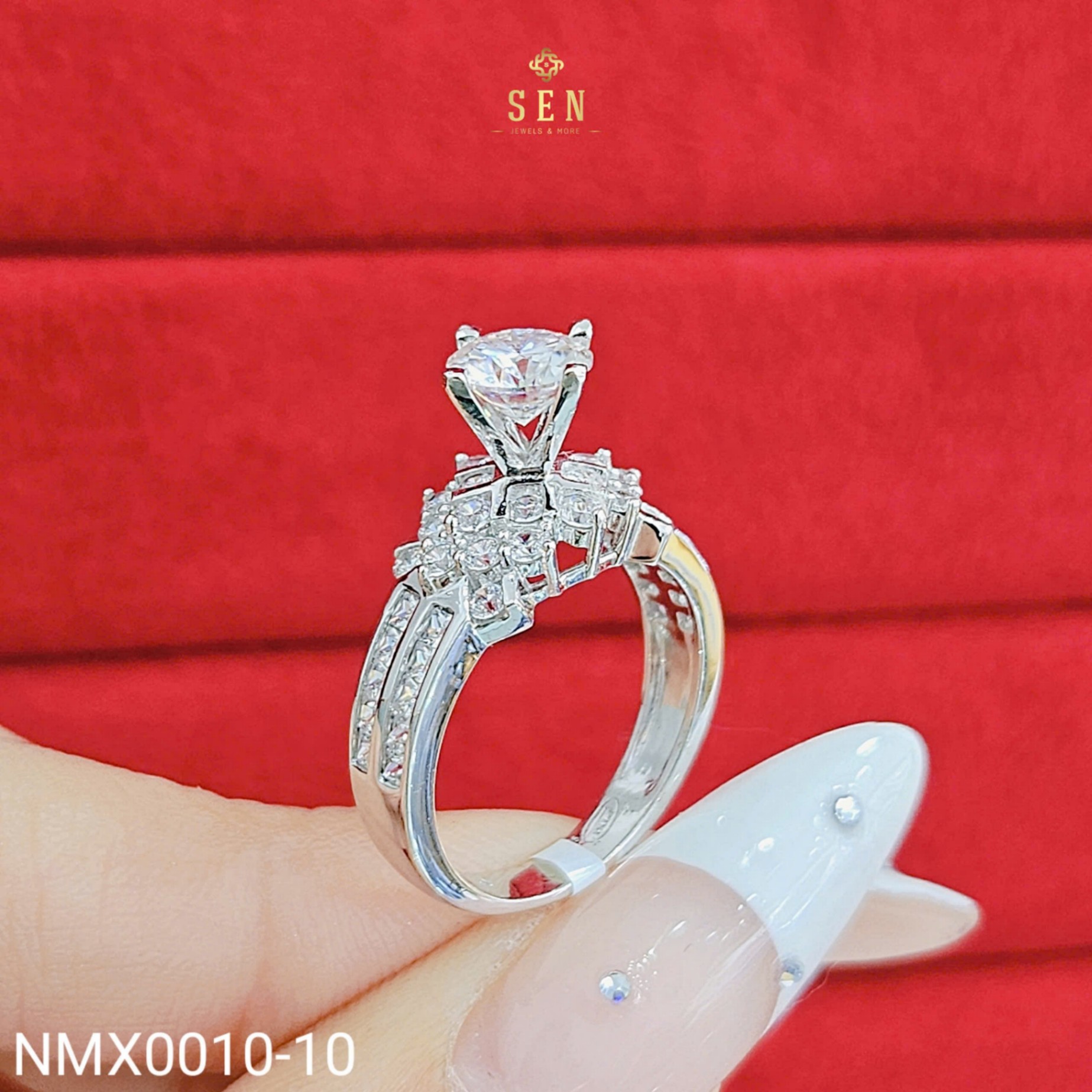 NHẪN MOIS CHỦ 6LI NMX010-10