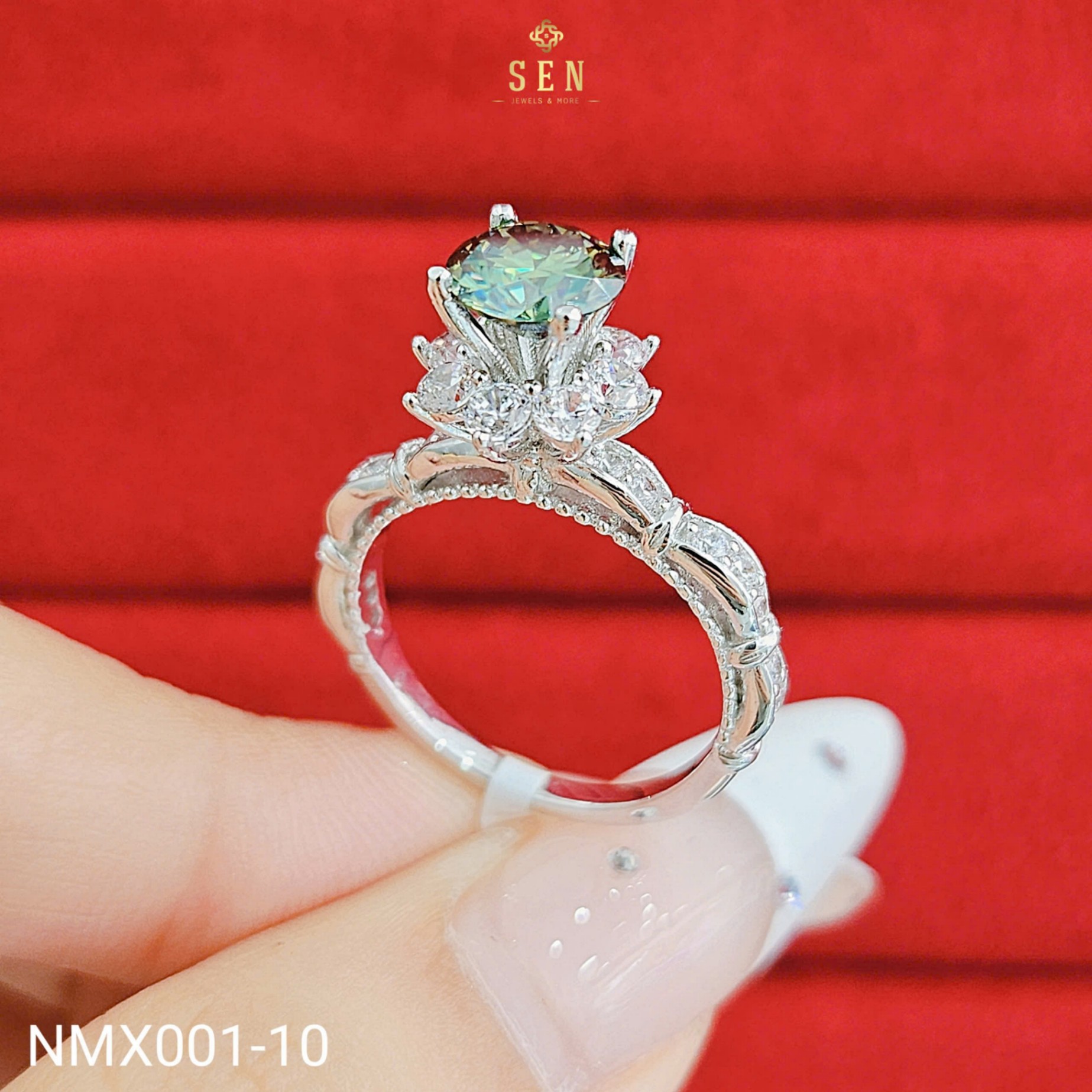 NHẪN MOIS CHỦ 6LI5 NMX001-10