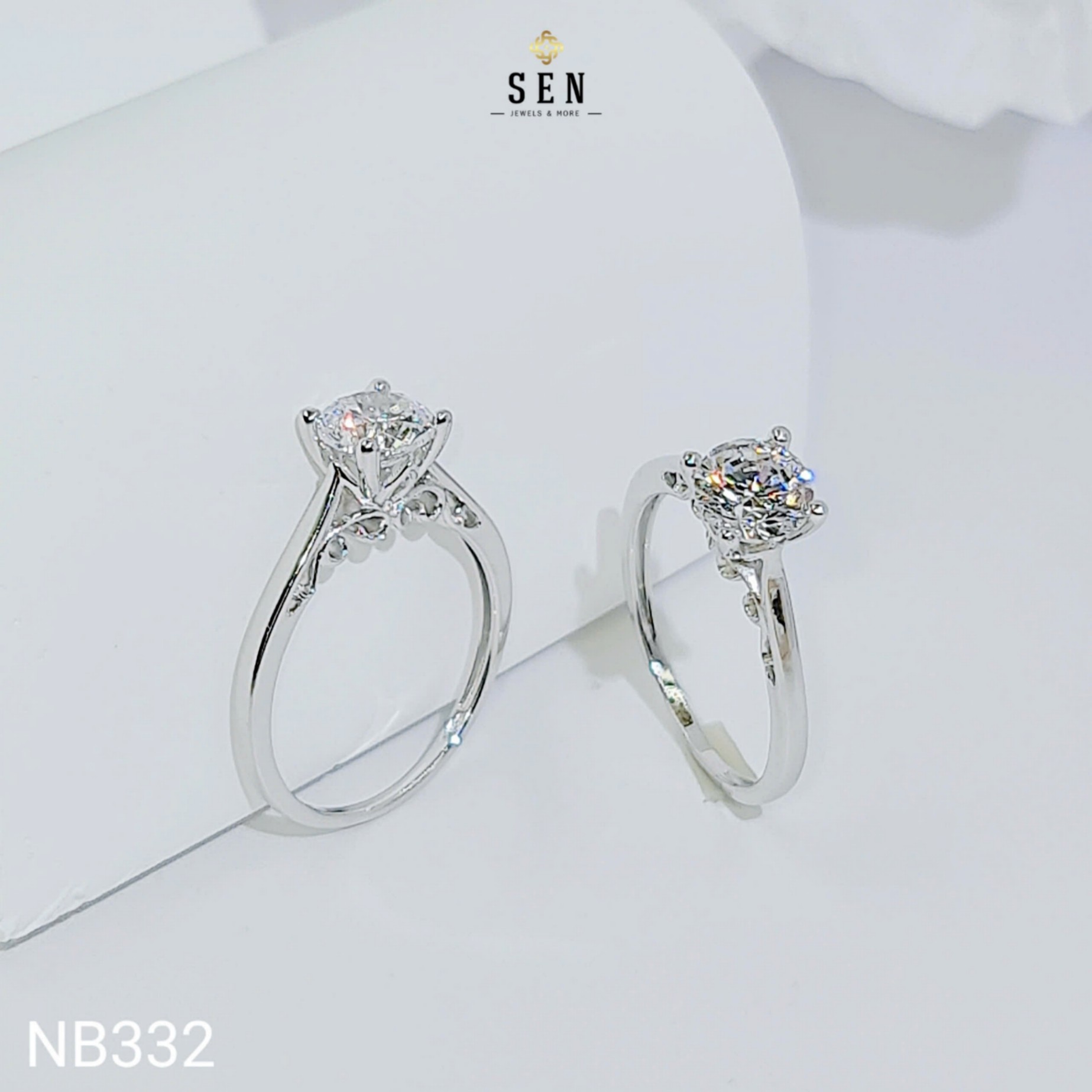NHẪN 4 CHẤU CHỦ 6LI