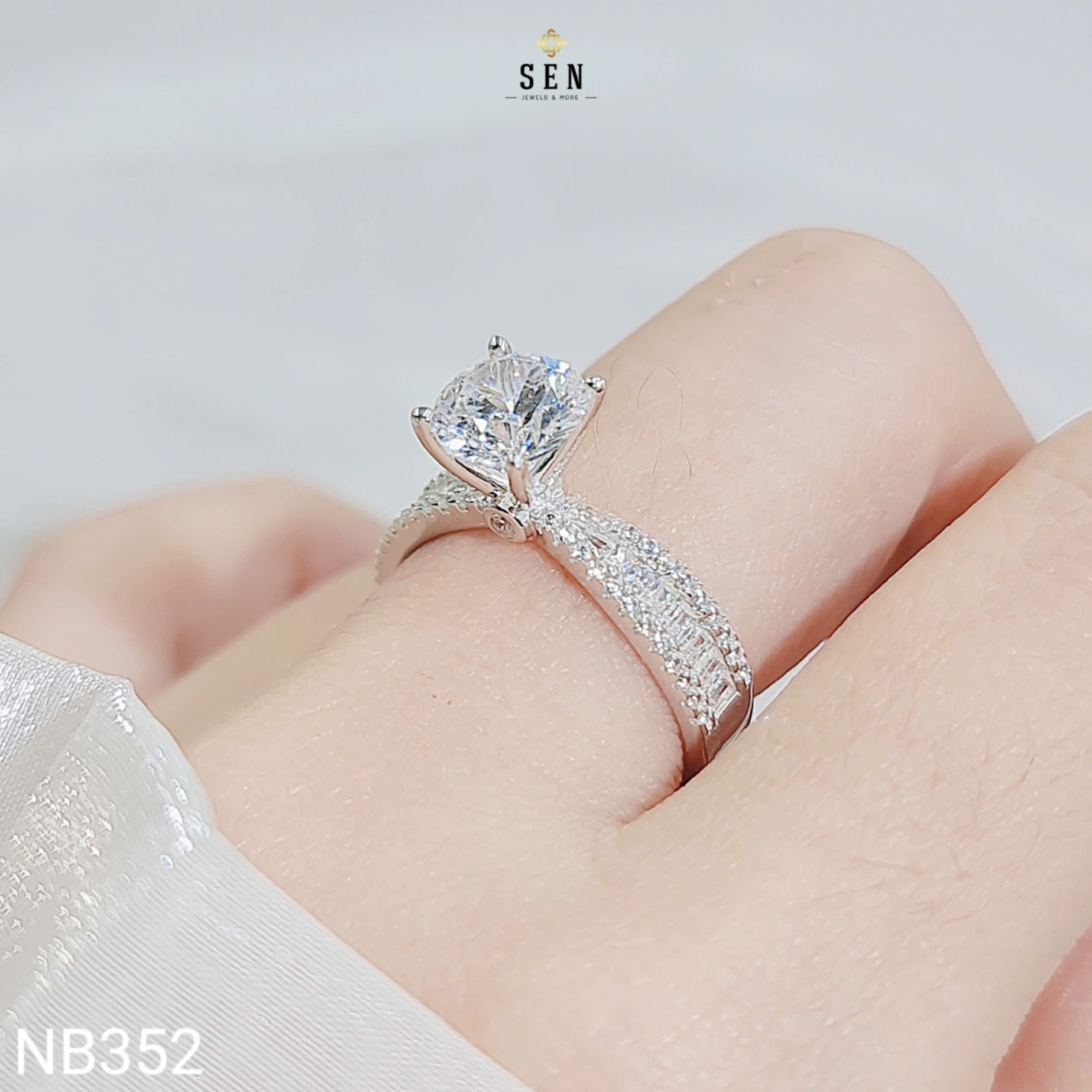 NHẪN ĐAI BARGET PHỐI TẤM CHỦ 7LI2