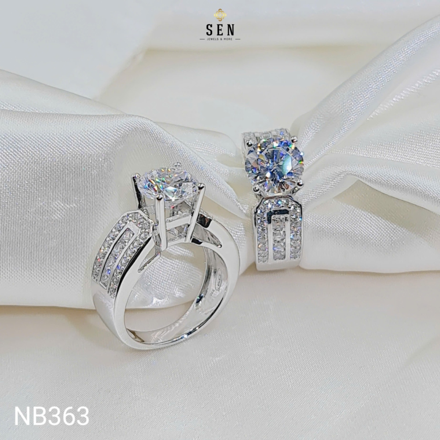 NHẪN ĐAI BARGET PHỐI TẤM CHỦ 8LI