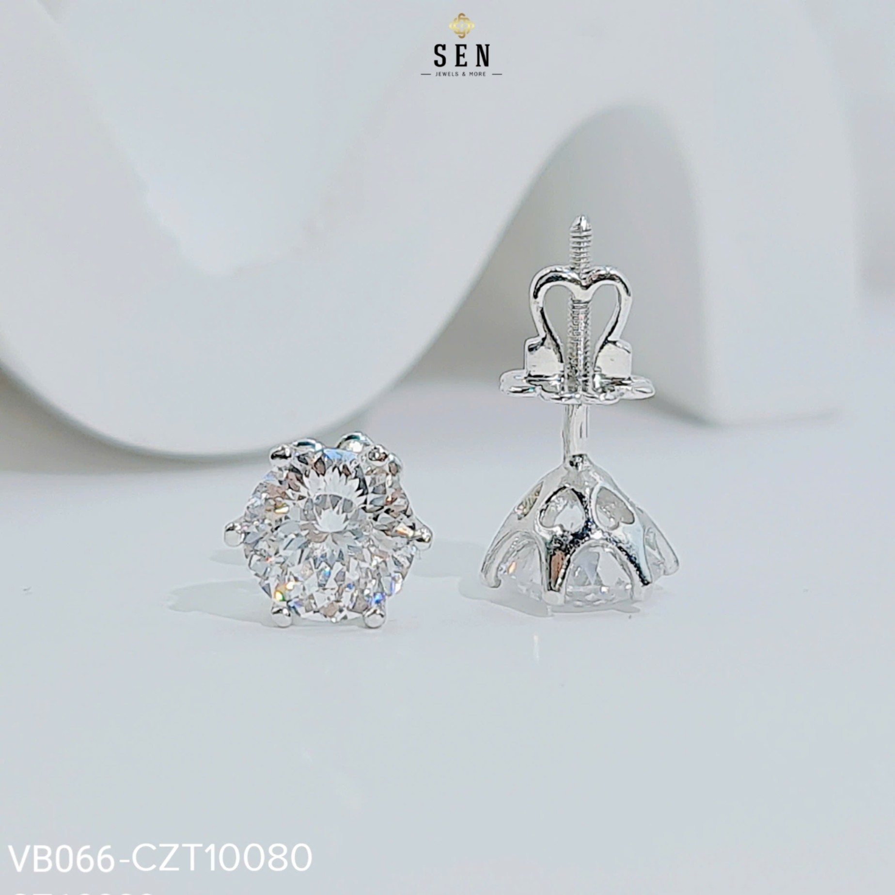 VỎ BÔNG TAI KHÓA VẶN 6 CHẤU 8LI