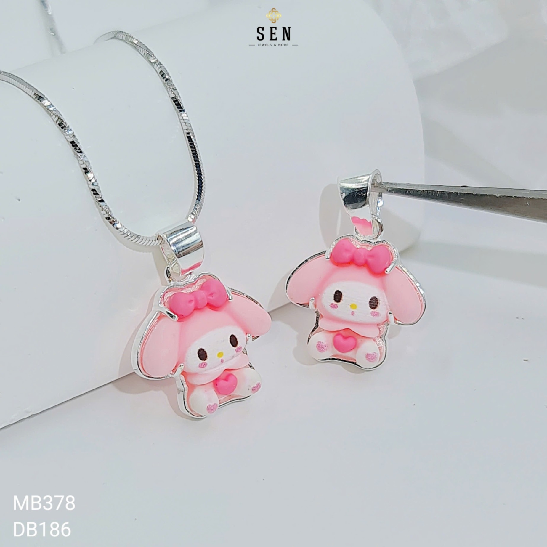 MẶT MELODY MÀU HỒNG NƠ HỒNG